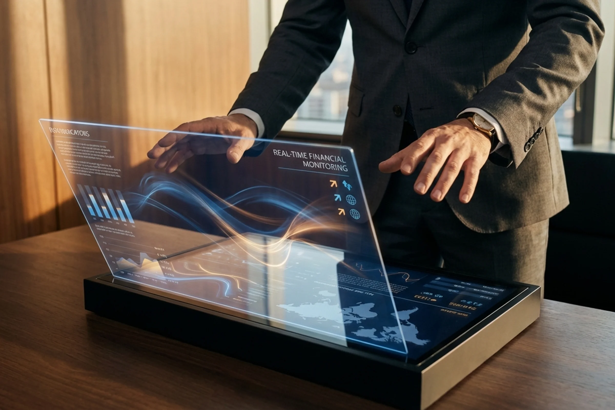 Amministratore analizza dashboard monitoraggio crisi aziendale PMI conformità art. 2086 c.c. adeguati assetti organizzativi