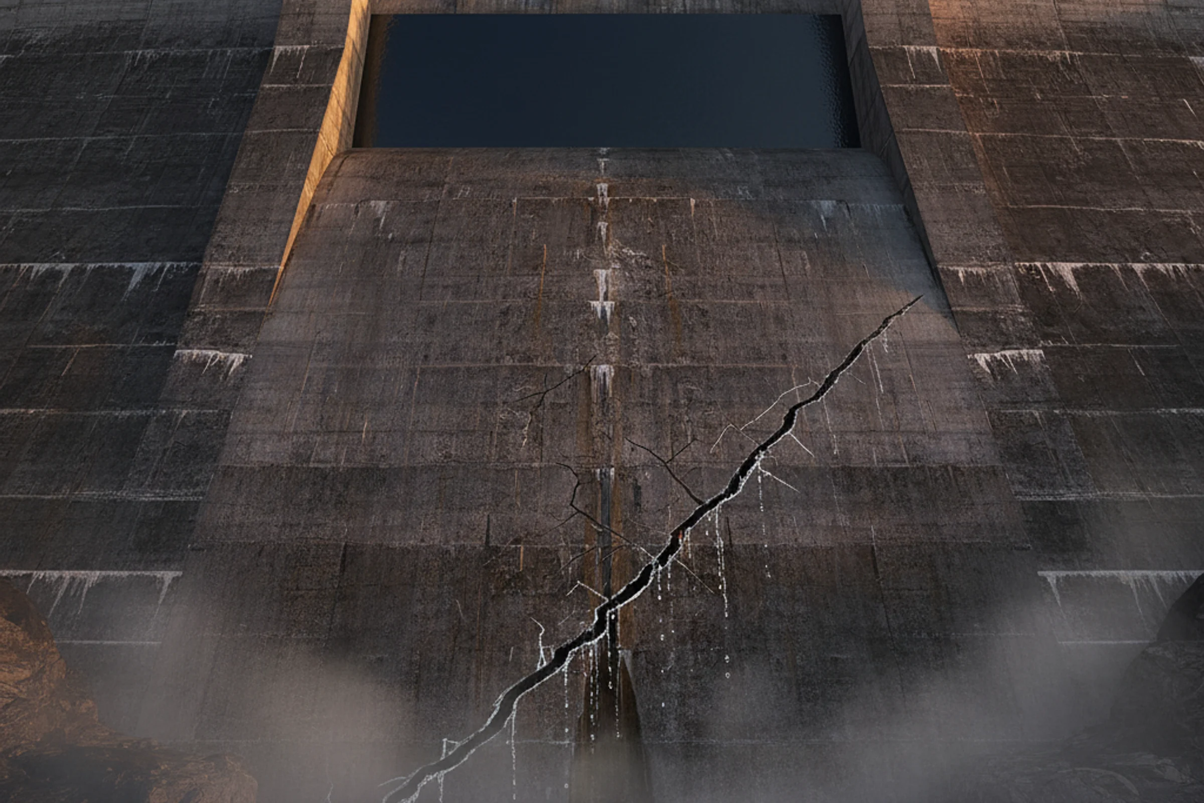 Imprenditore analizza dati finanziari su tablet preoccupato per crisi liquidità aziendale imminente