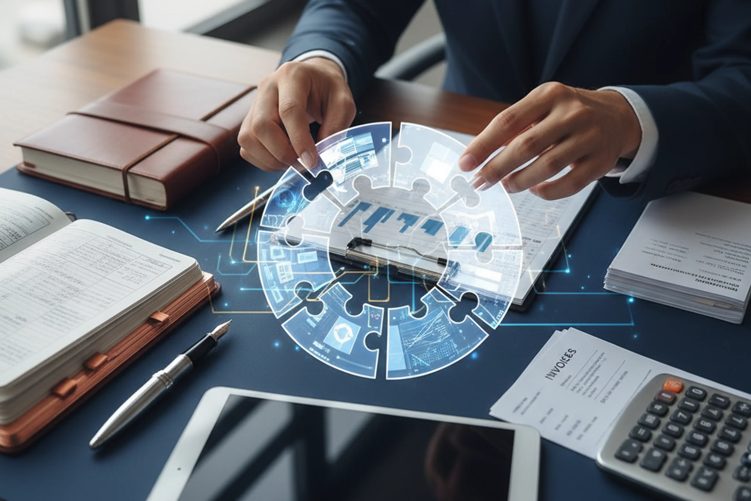 Diagramma flusso dati JSON tra strumenti AI e software gestionali per commercialisti con connessioni interoperabilità