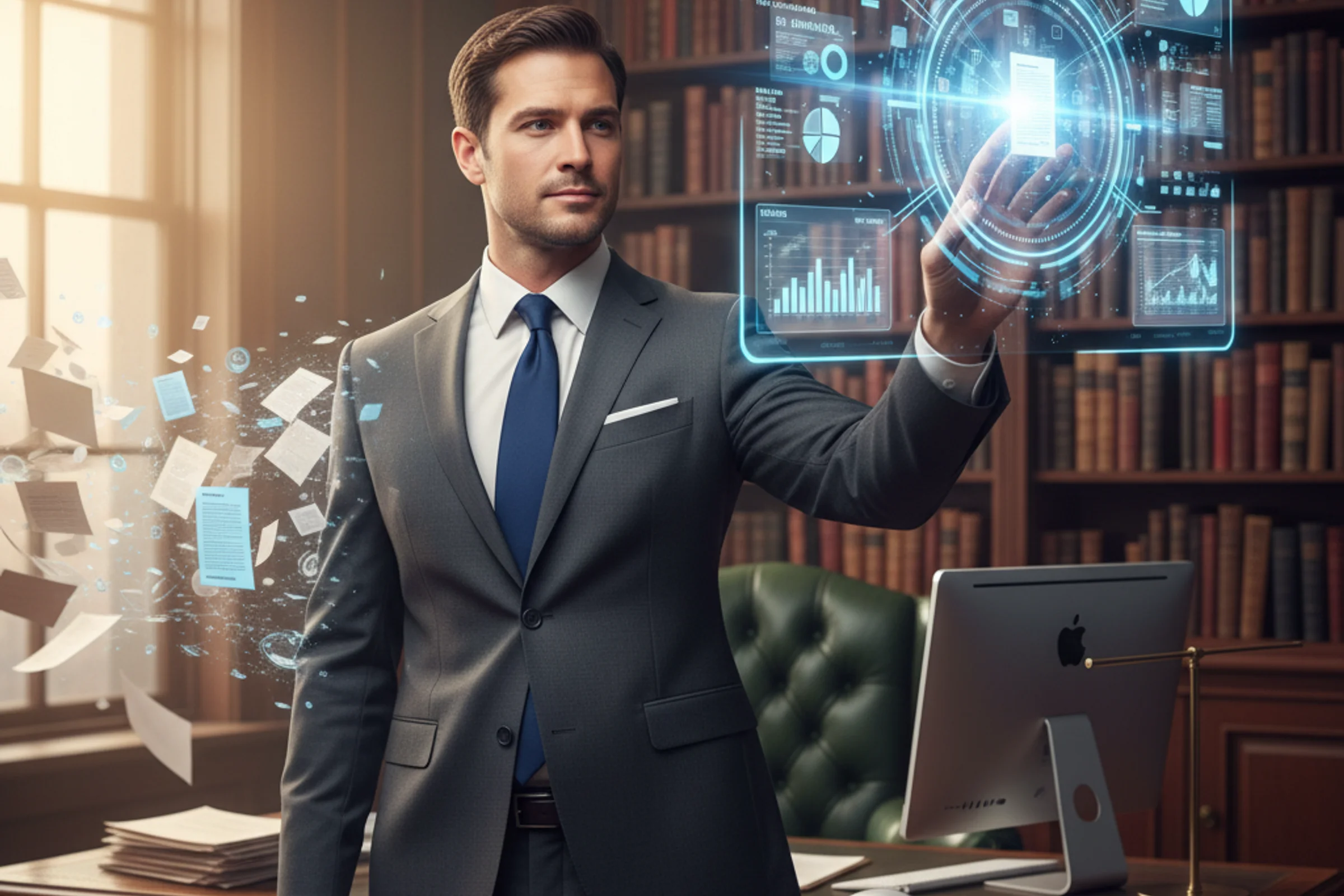 Overflowing file cabinet with scattered documents representing inaccessible institutional knowledge in accounting firms